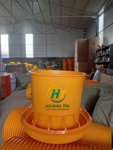 COMBO 10 MÁNG ĂN CHO VỊT , MÁNG NHỰA VÀNG 40KG