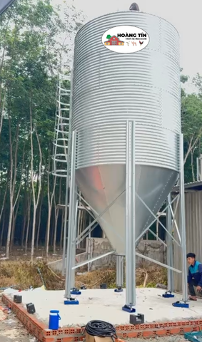 Bồn silo chứa cám