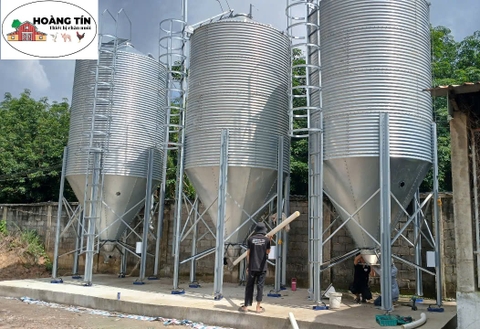 Bồn silo chứa cám