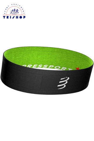 ĐAI CHẠY BỘ COMPRESSPORT FREE BELT- BLACK