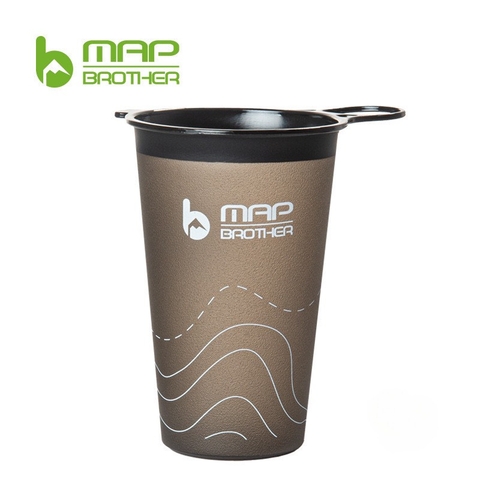 Cốc nước mềm 200ml Map Brother