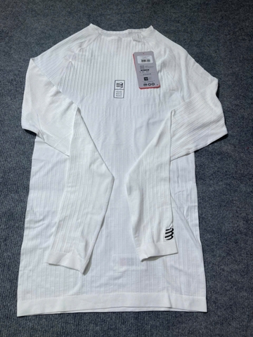Áo chạy trail T-shirt Compressport 3D Thermo 50gram - Dài tay