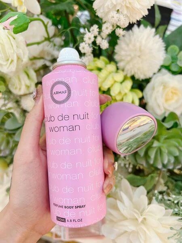 Xịt thơm Khử mùi Armaf Club De Nuit woman 200ml