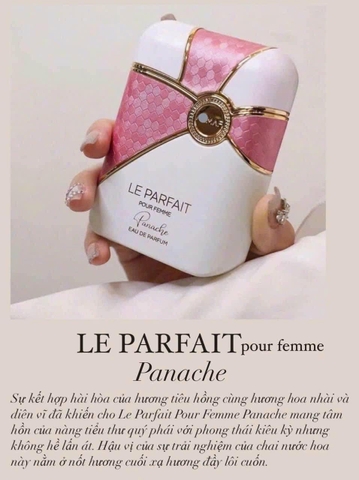 Nước hoa Armaf Le parfait Panache Pour Femme 100ml