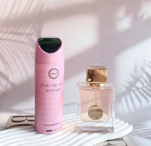 Xịt thơm Khử mùi Armaf Club De Nuit woman 200ml