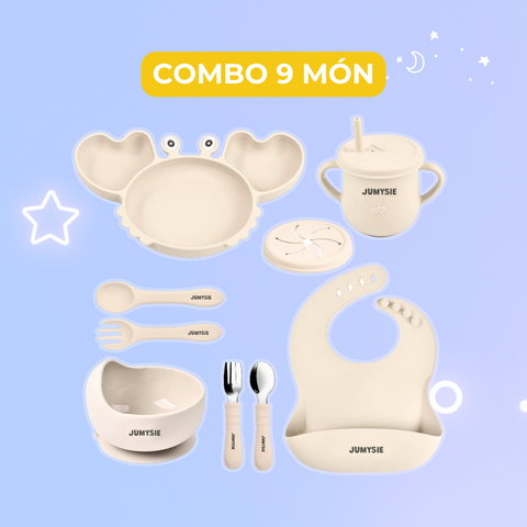 Set ăn dặm con cua 9 món Jumysie
