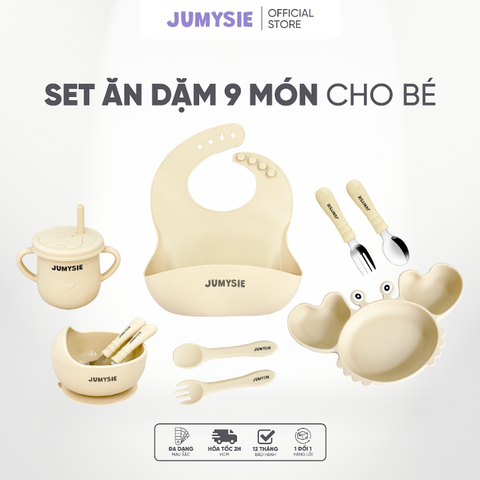 Set ăn dặm con cua 9 món Jumysie