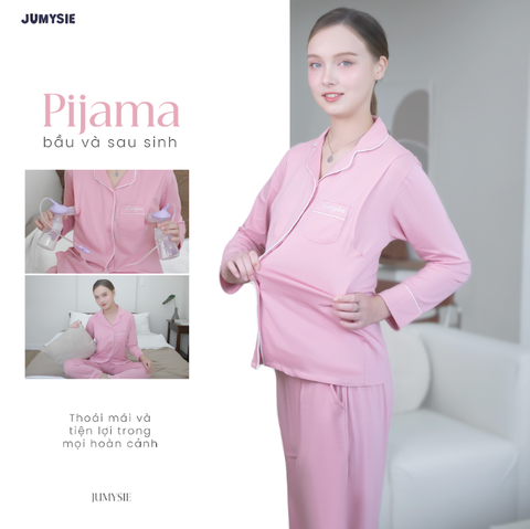 Bộ Pijama bầu và sau sinh Jumysie Cao Cấp