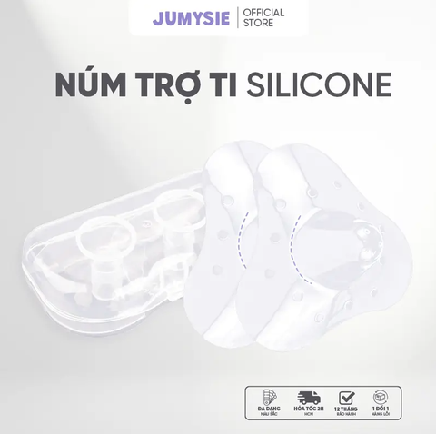 Núm Trợ Ti Jumysie Silicone Cao Cấp Siêu Mềm