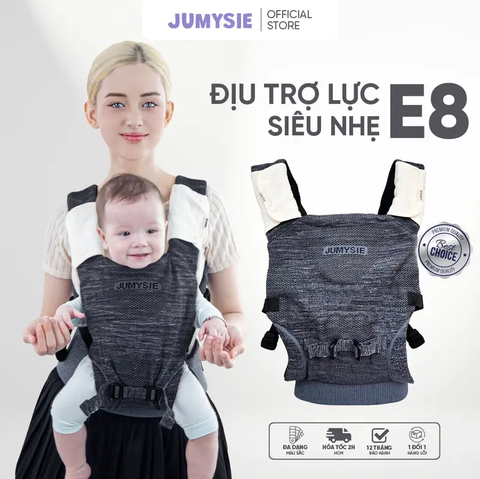 Địu Trợ Lực Cao Cấp E8 - Thiết kế siêu nhẹ và thoáng khí