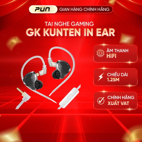 Tai nghe GK Kunten - Driver X Ultra-linear, Thiết kế Open-back chuyên nghiệp