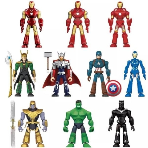 Đồ chơi mô hình Blokees Figures - Marvel Infinity Saga 81110 - Galaxy Version 01 Super Alliance
