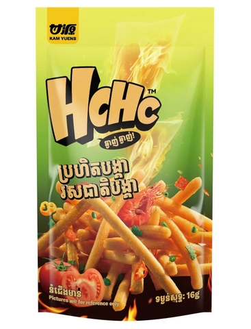 Bim bim que tôm Kam Yuens