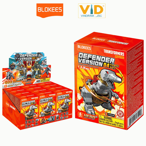 Bộ đồ chơi lắp ghép mô hình Blokees Figures - Transformers 71404 - DV04 - Tyrants Fury