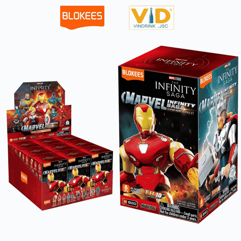 Đồ chơi mô hình Blokees Figures - Marvel Infinity Saga 81110 - Galaxy Version 01 Super Alliance