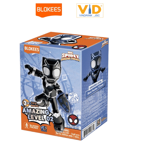 Đồ chơi mô hình Blokees Marvel - Spidey and Friends Amazing Level 02
