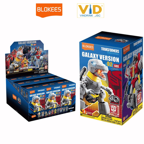 Đồ chơi lắp ghép mô hình BLOKEES Figures - Transformers - Galaxy Version 02 SOS