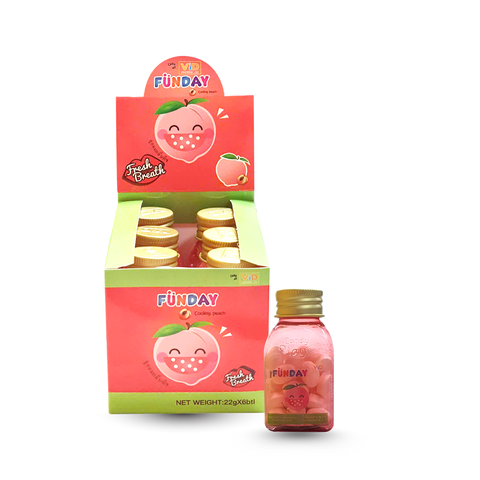 Kẹo thơm miệng Funday vị trái cây 22g