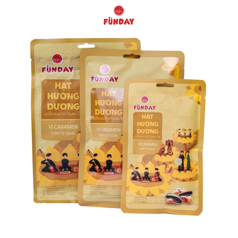 Hạt hướng dương Funday vị Caramen, nguyên bản