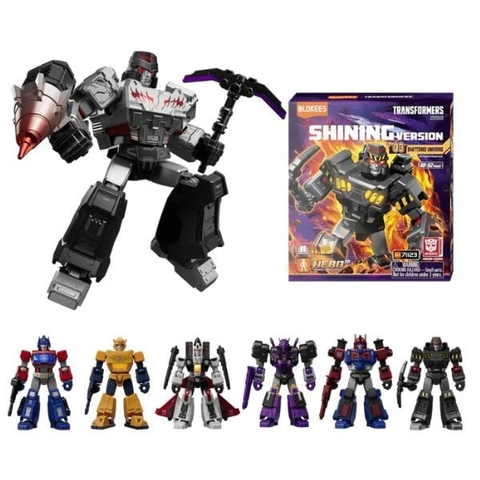 Đồ chơi lắp ghép mô hình Blokees 71123 - Transformers Shining Version 03 Shattered Universe