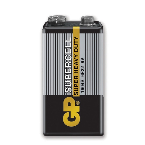Pin 9 volt Supercell GP1604S-2-G55