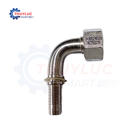 Đầu bấm SS316, 1/2'' - 16S, cong 90, 84305241608