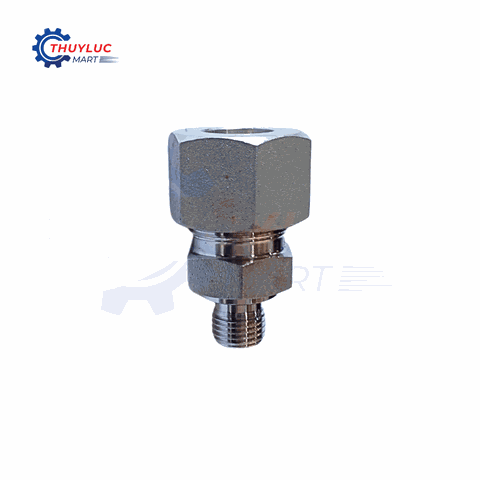 Nối thẳng SS316 16S - G1/4'', GE16SR1/4ED-SS