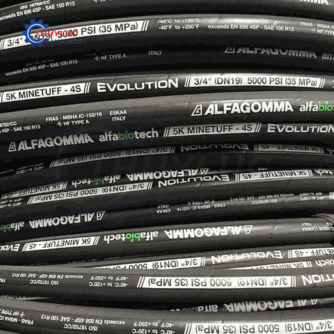 Ống thủy lực Alfagomma 5K Alfabiotech (4S), 3/4