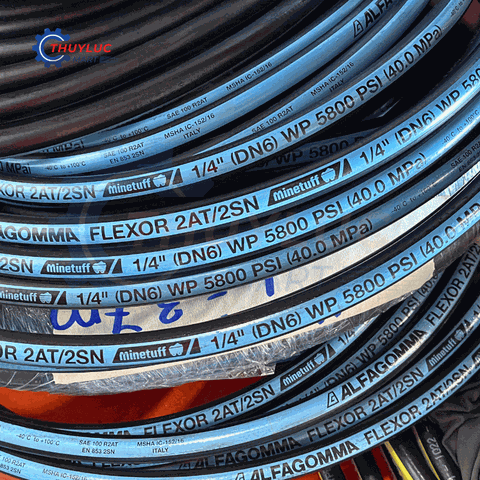 Ống thủy lực Alfagomma FLEXOR 2SN-MT, 1/4