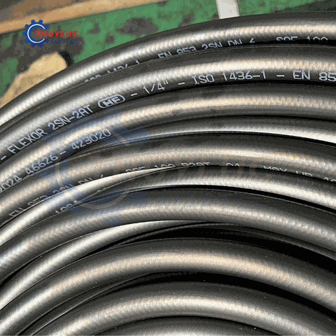 Ống thủy lực Alfagomma FLEXOR 2SN-HF, 1/4