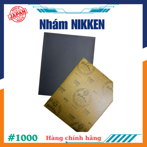 Giấy nhám tờ # 1000 NIKKEN- WTCC Nhật Bản