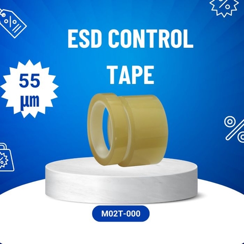 Băng keo kiểm soát tĩnh điện Model M02T-000