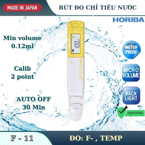 Bút đo nồng độ Flo của nước model F-11