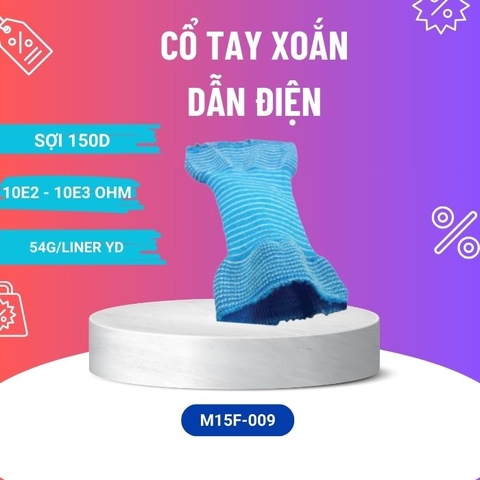 Cổ tay xoắn dẫn điện Model M15F-009