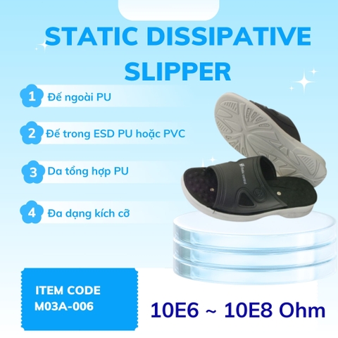 Dép phân tán tĩnh điện Model M03A-006