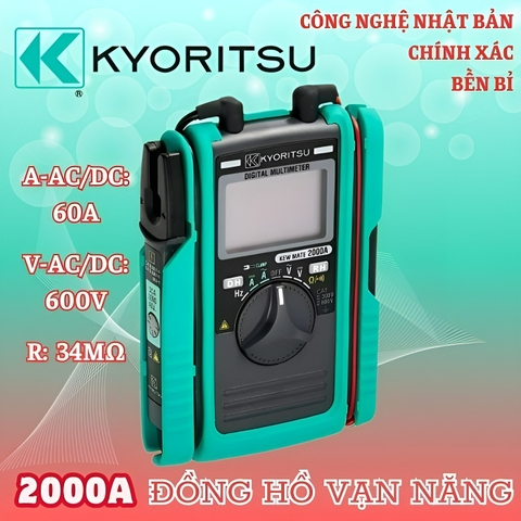 Đồng Hồ Vạn Năng Kyoritsu 2000A