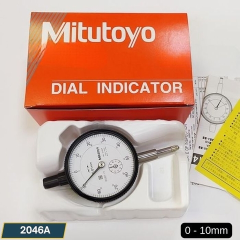 Đồng hồ so cơ khí Mitutoyo 2046A (0-10mm / Lug Back)