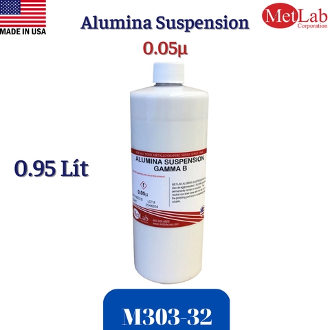 Dung dịch đánh bóng nhôm oxit 0.05um | 0.95 Lít