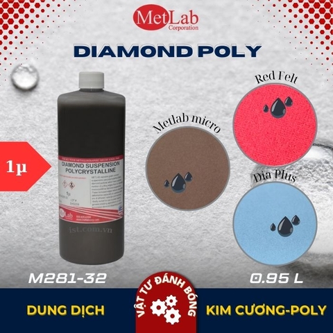Dung dịch đánh bóng kim cương 1um M281-32