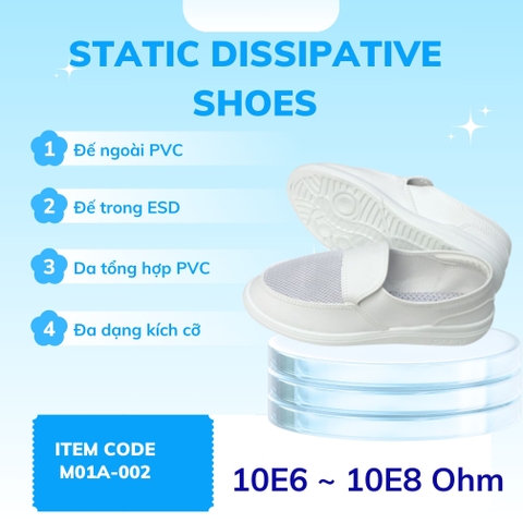Giày phân tán tĩnh điện Model M01A-002