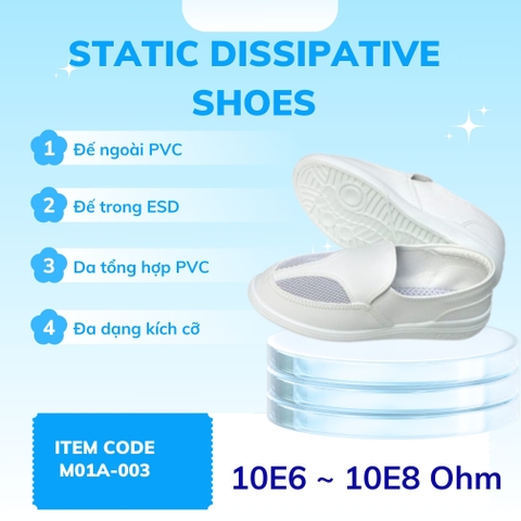 Giày phân tán tĩnh điện Model M01A-003