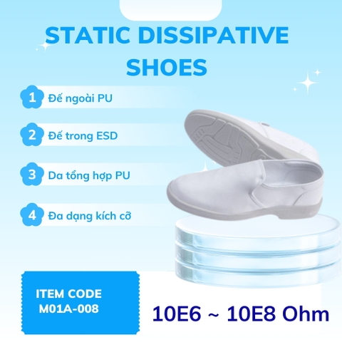 Giày phân tán tĩnh điện Model M01A-008