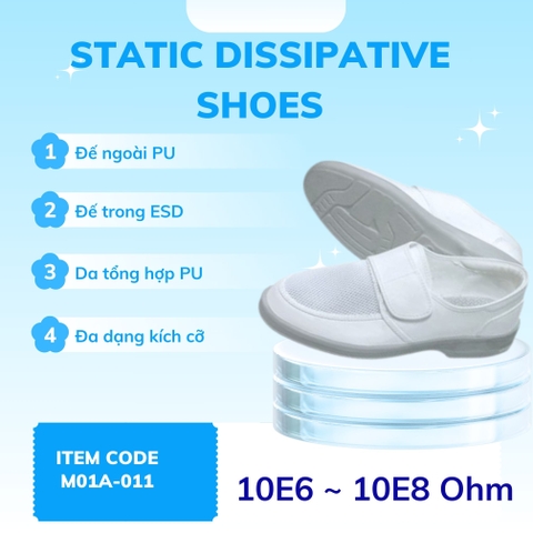 Giày phân tán tĩnh điện Model M01A-011