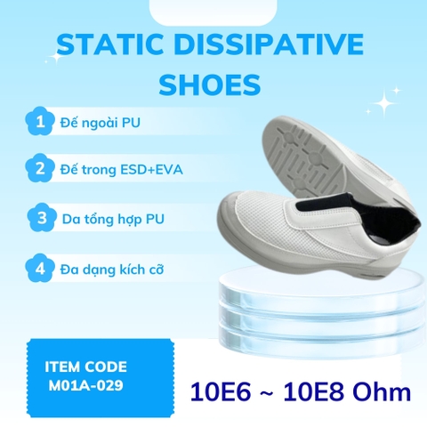 Giày phân tán tĩnh nhiệt Model M01A-029