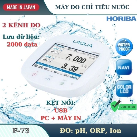 Máy đo chỉ tiêu nước Horiba model F-73