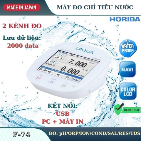 Máy đo chỉ tiêu nước Horiba model F-74