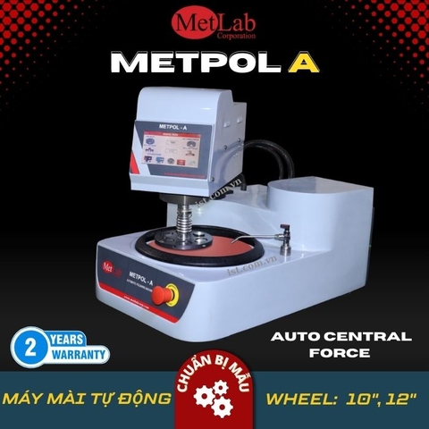 Máy mài và đánh bóng tự động Metpol A central force