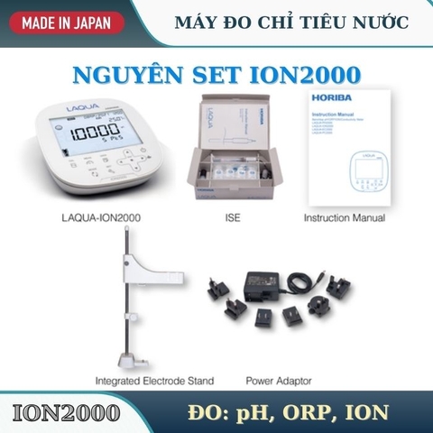 Máy đo chỉ tiêu nước Horiba model ION2000