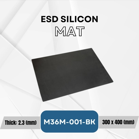 Thảm silicon ESD model M36M-001-BK