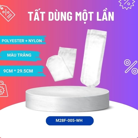 Tất phòng sạch dùng một lần Model M28F-005-WH